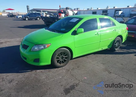 2010 Toyota Corolla Le из США, поврежденный, VIN 1NXBU4EE9AZ184997